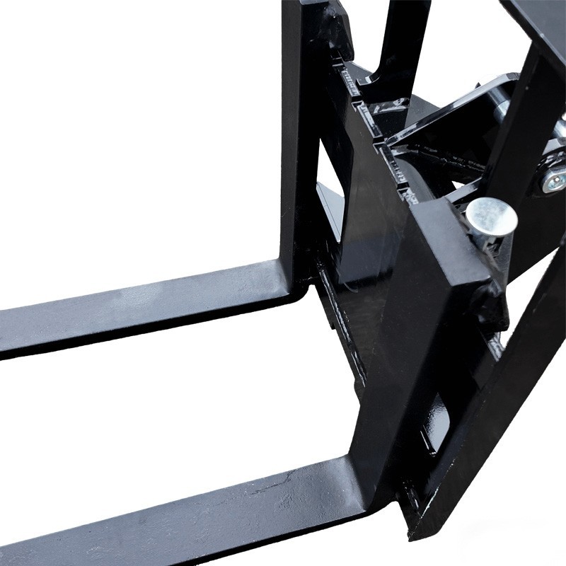 Pallet Fork for 1-2T Mini Excavator, Adjustable Stabilizer Bar, Free Shipping