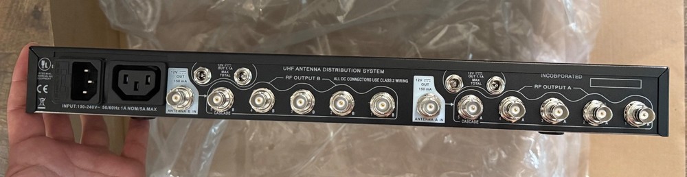 UHF Active Directional Antenna Power Distribution System for shure wireless MIC