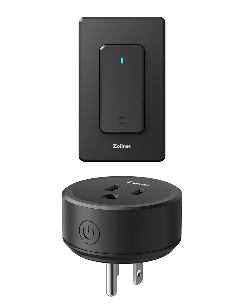2 Pack Remote Control Outlet Plug Switch, 1500W On Off Power Switch
