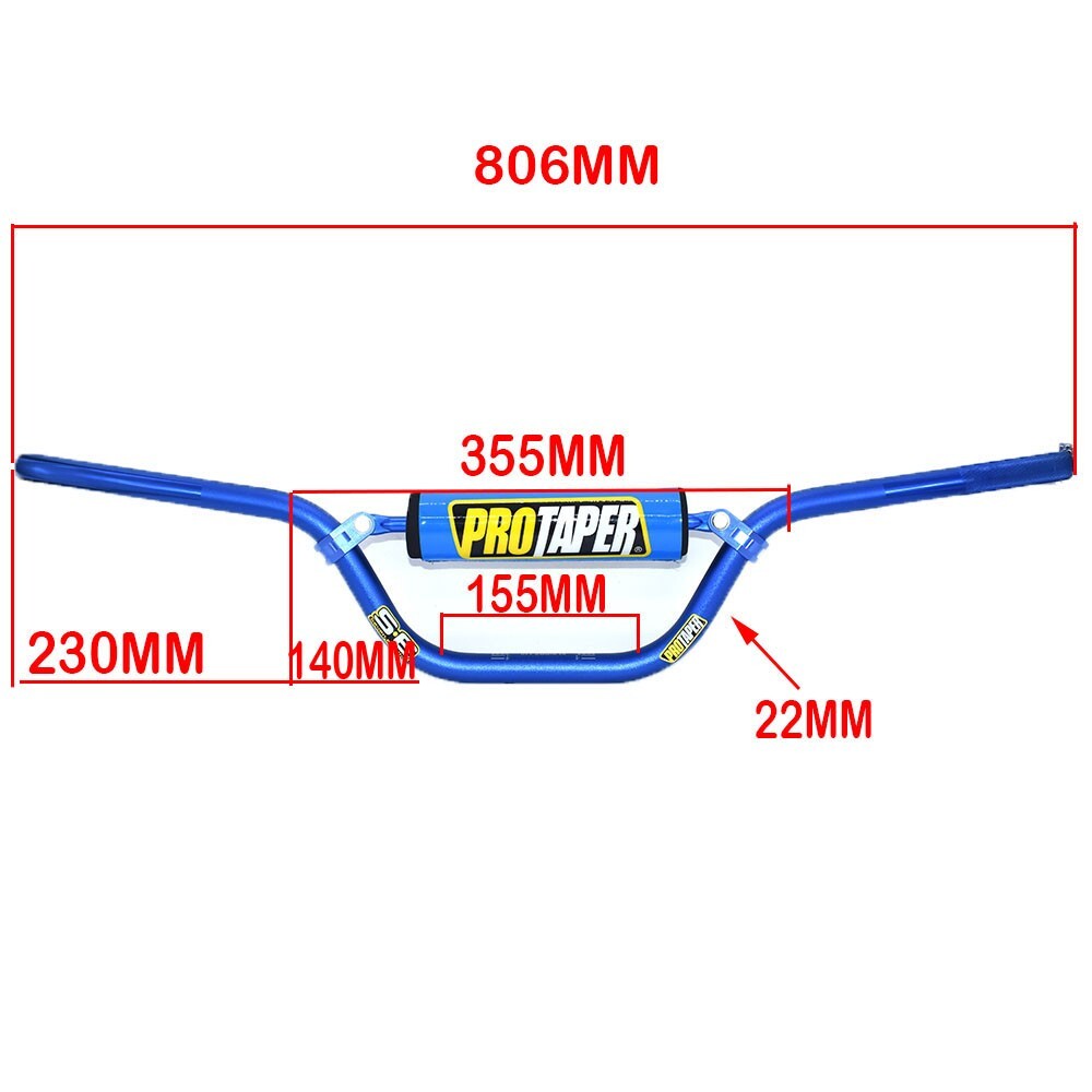 Protaper SE 7/8" 22mm KLX110 DRZ110 Handlebars Dirt Bike Handle Bar