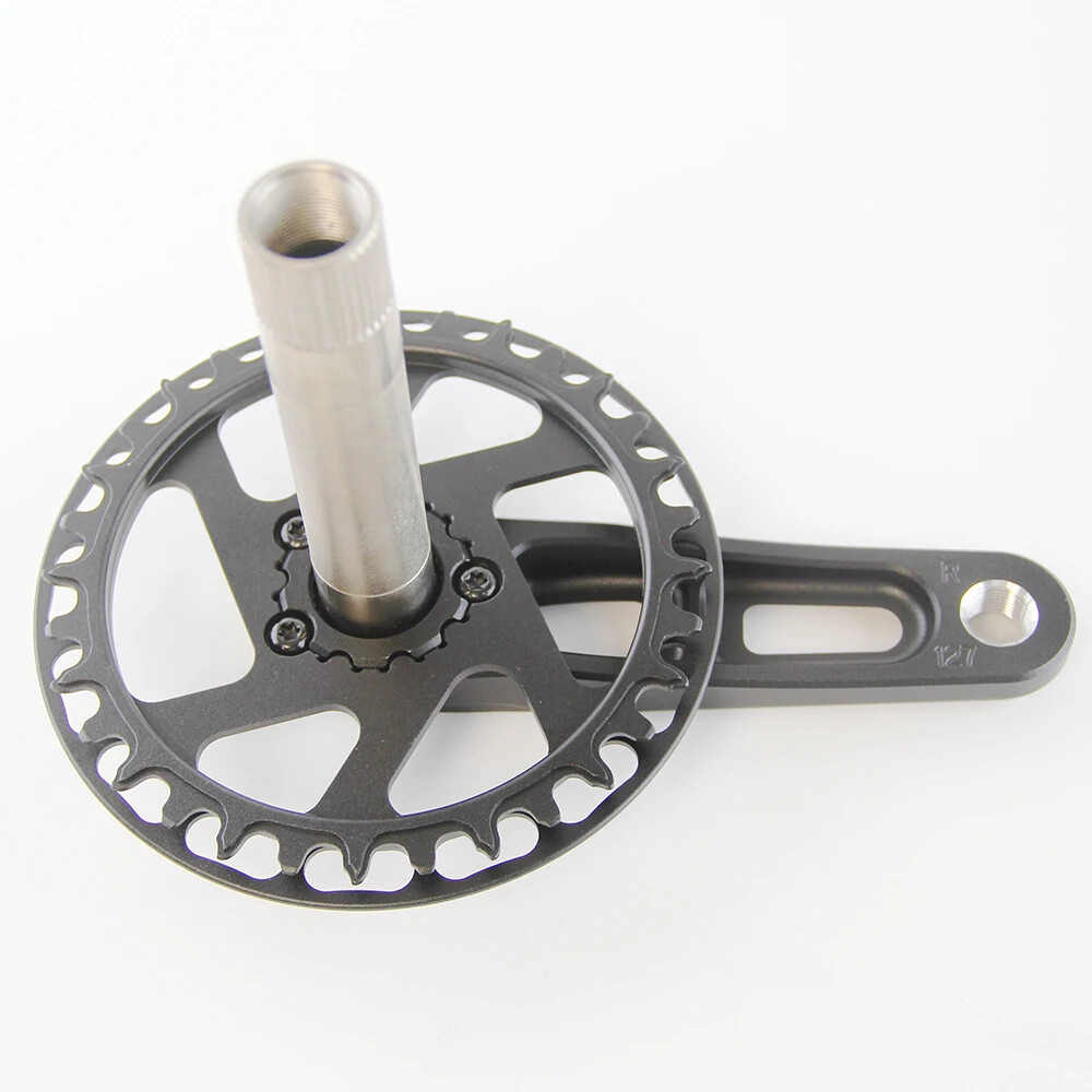 Ultralight Children's Folding Bike Crankset Hollow Tech Crank 127/140/150mm