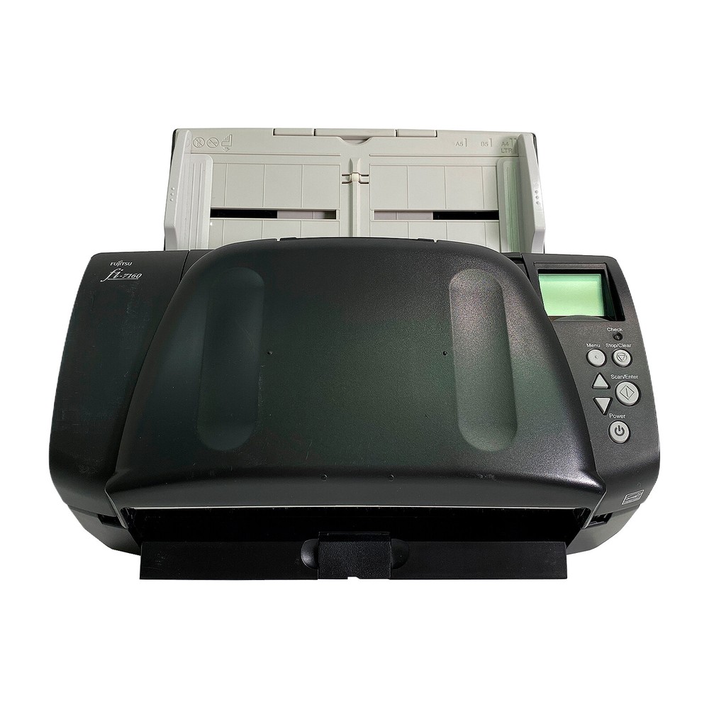 Fujitsu Fi-7160 Duplex Color SheetFed ADF Document Scanner w/COMPLETE SET