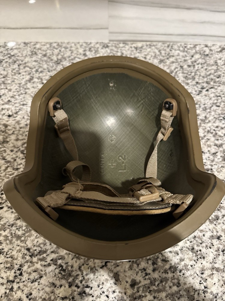 Gentex Corporation High Cut ECH Helmet MARSOC Experimental Prototype Large SOF