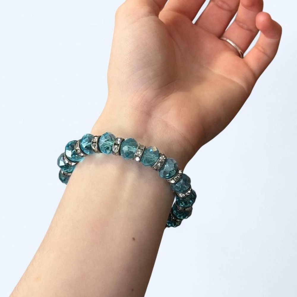 Shiny Blue Bracelet