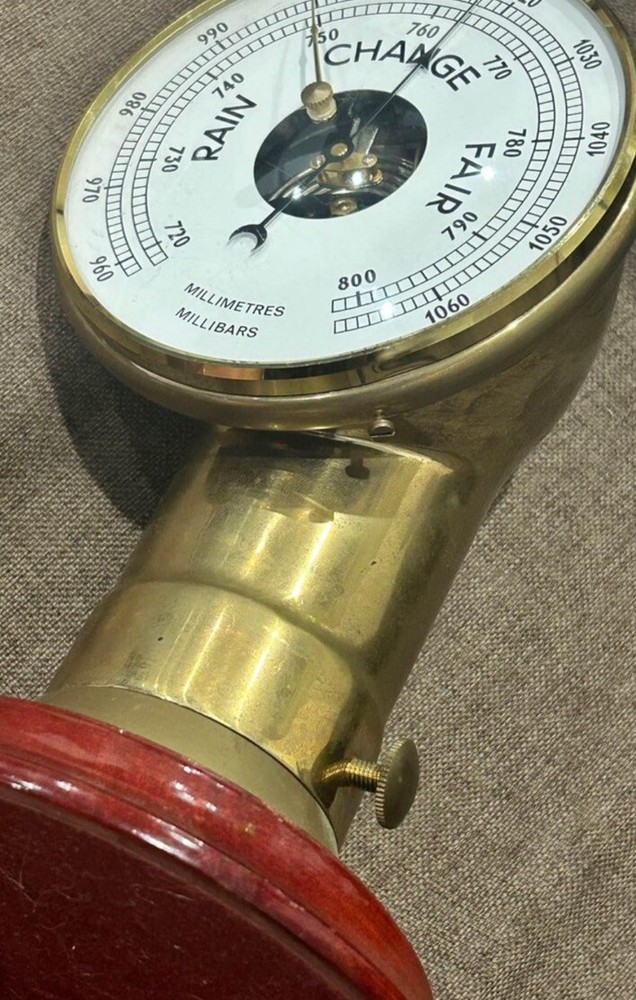 Brass Barometer