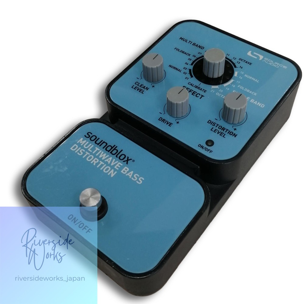 Source Audio Multiwave Bass Distortion Effect Pedal Used JP