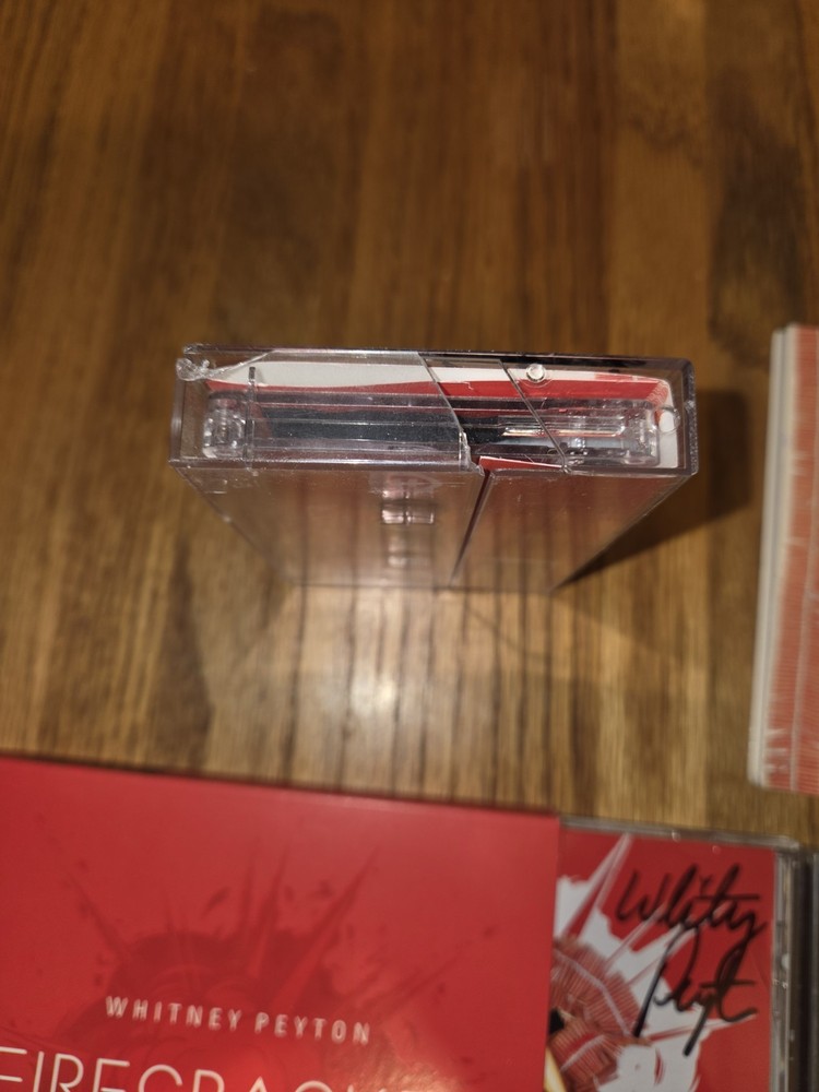 Whitney Peyton Cds Signed W/ Firecracker Cassette Signed