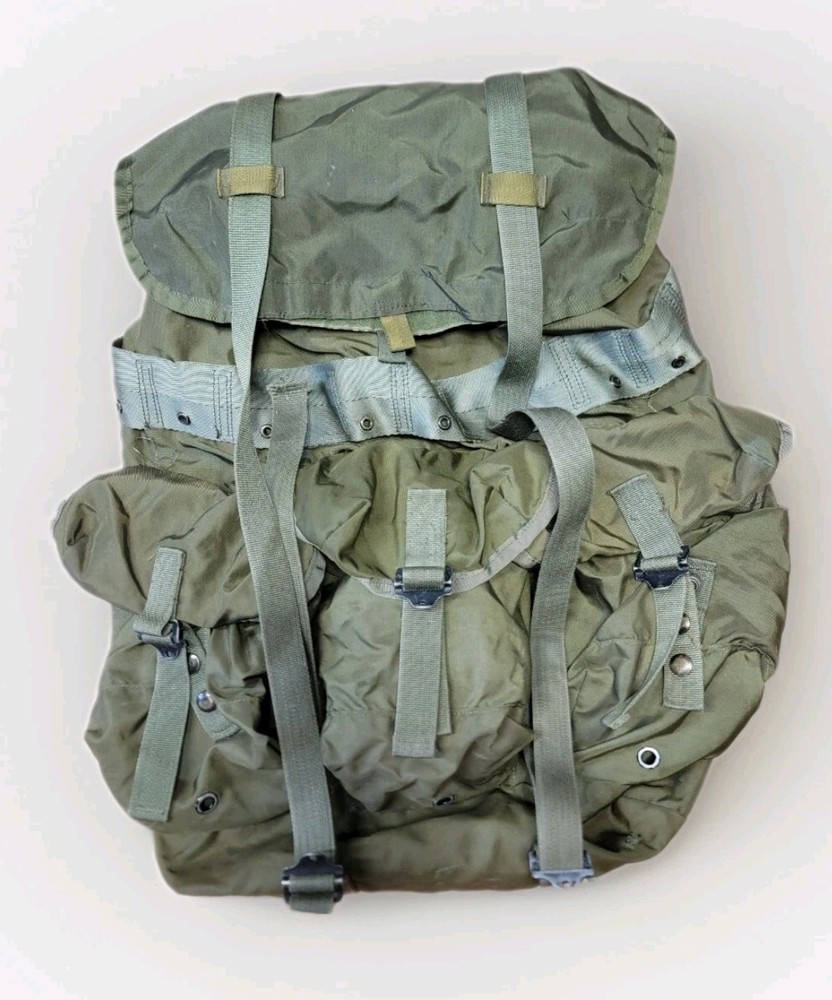 Army Alice Pack Post WWll Nylon Backpack No Hard Frame