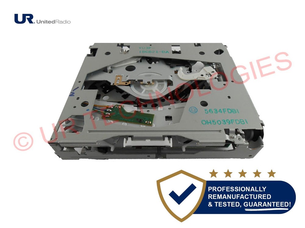 YU3F18C821B FORD SINGLE DISC REPLACEMENT CD MECHANISM YU3F-18C821-B