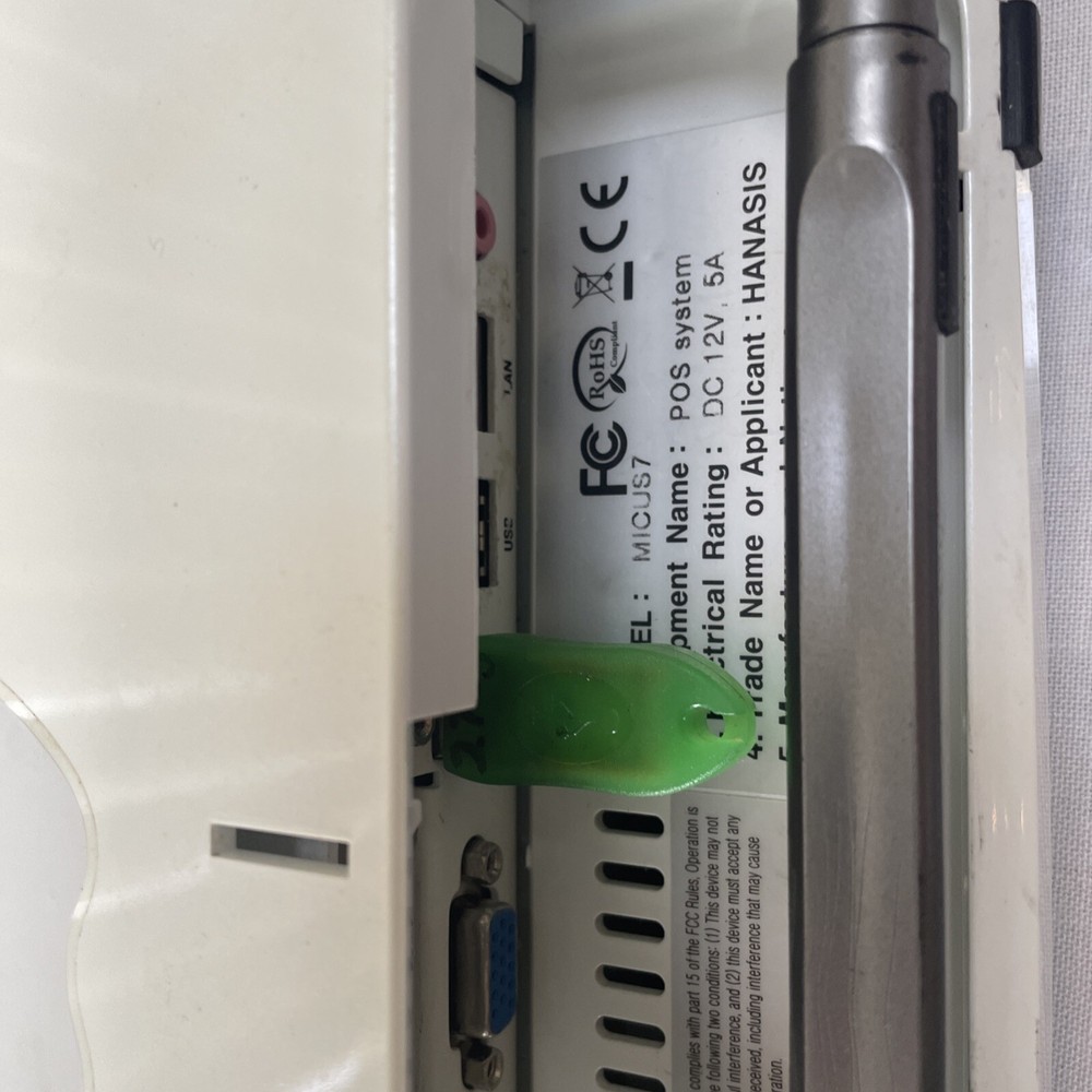 benseron pos screen Model micus7