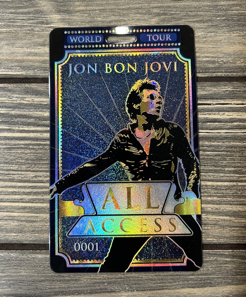 Jon Bon Jovi All Access Pass World Tour Event Solutions