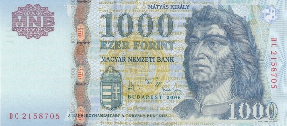 Magyar 1000 Ft, 2006"DC. Évjárat