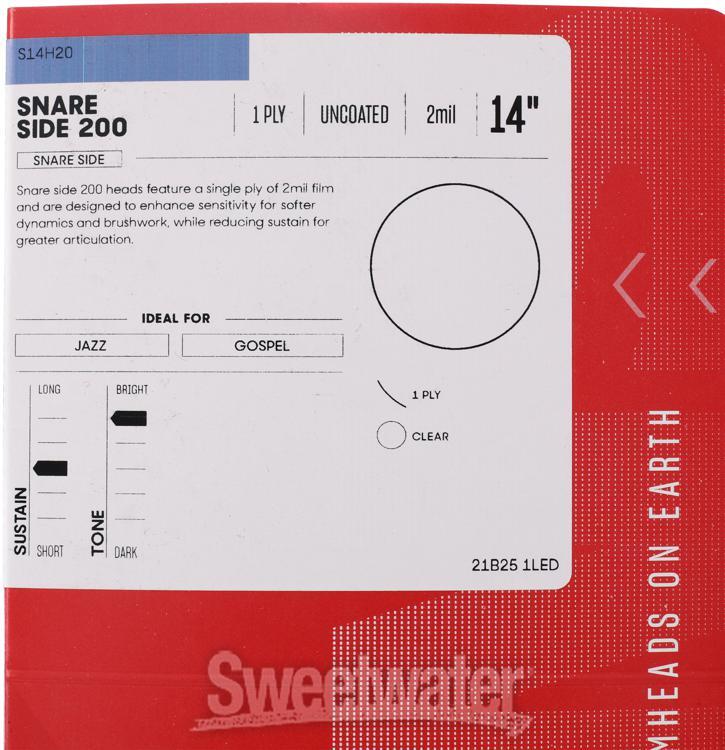 Evans Snare Side 200 Drumhead - 14 inch