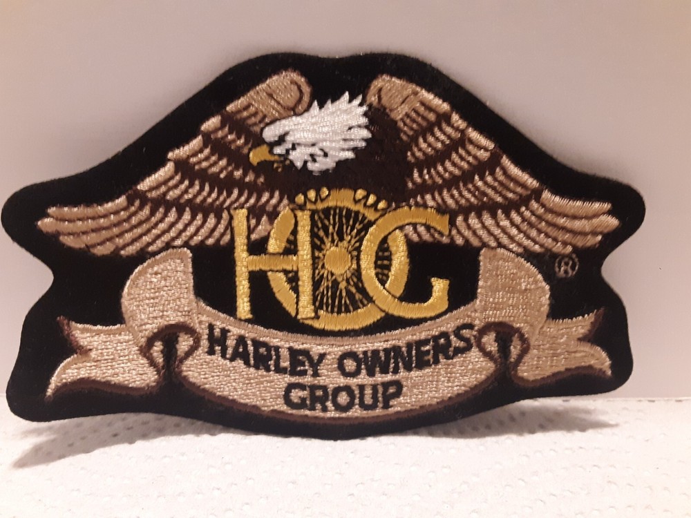 HARLEY DAVIDSON OWNERS GROUP EMBROIDERED PATCH