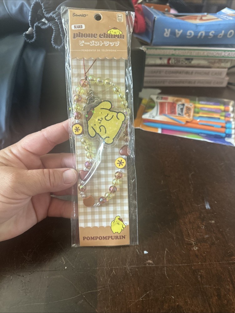 Sanrio Phone Charm Pompompurin