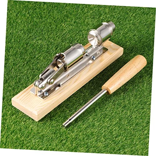 Hand-Press Mechanical Walnut Nutcracker with Non-Slip Handle and Adjustable