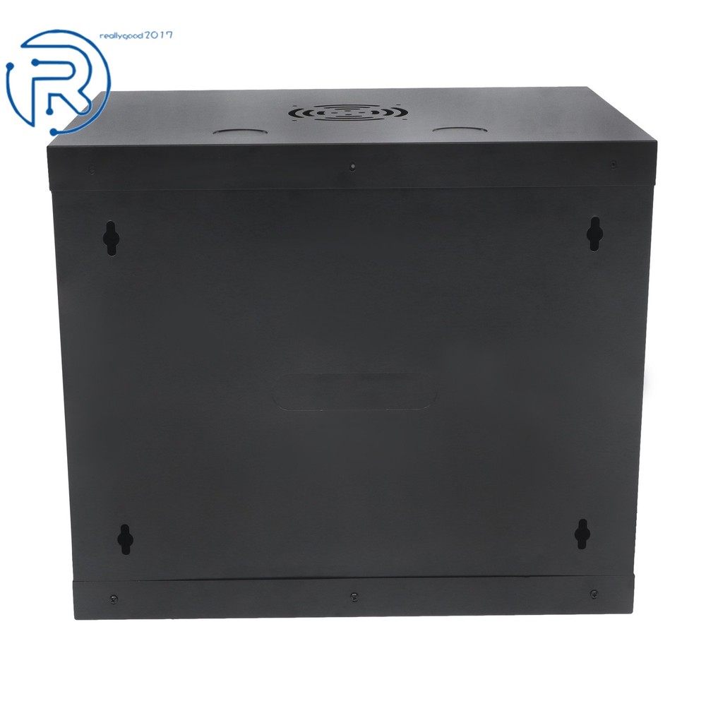 1PC 9U Server Rack Enclosure Maximum depth 15.5" wall mount network With Locks