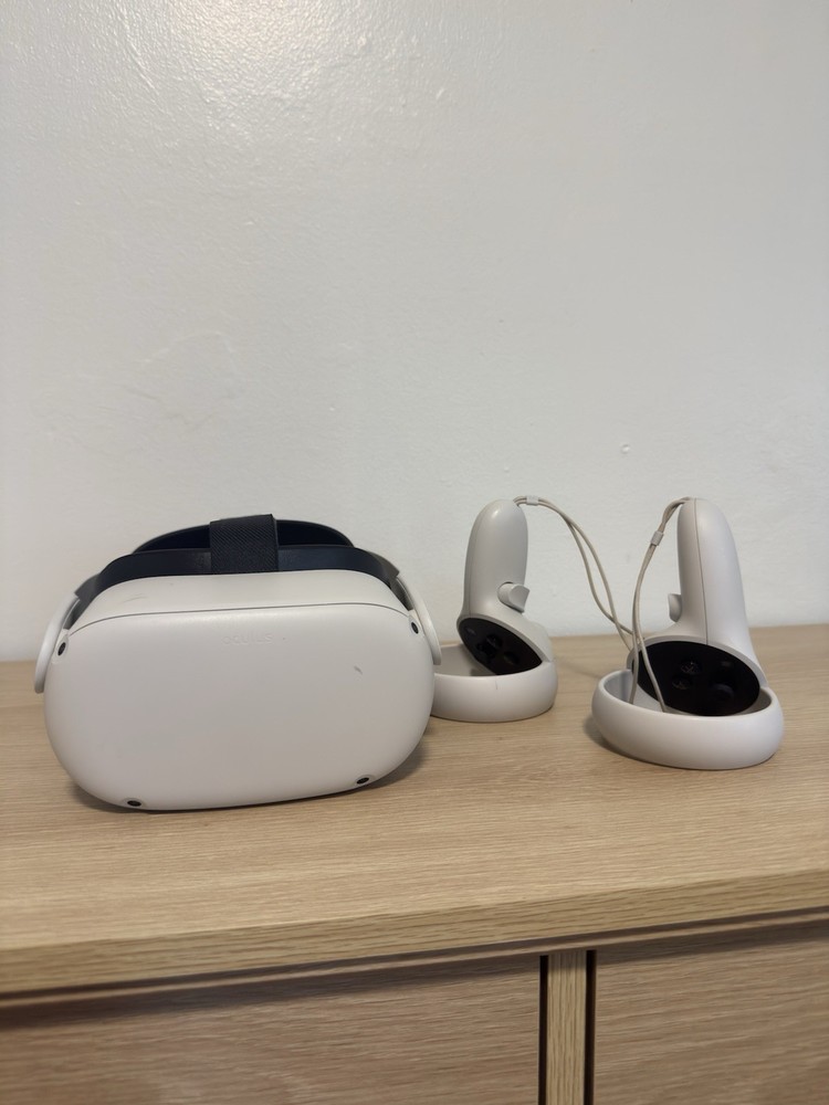 Meta Quest 2 128GB VR Headset With Elite Strap, Silicone Interface, And Case