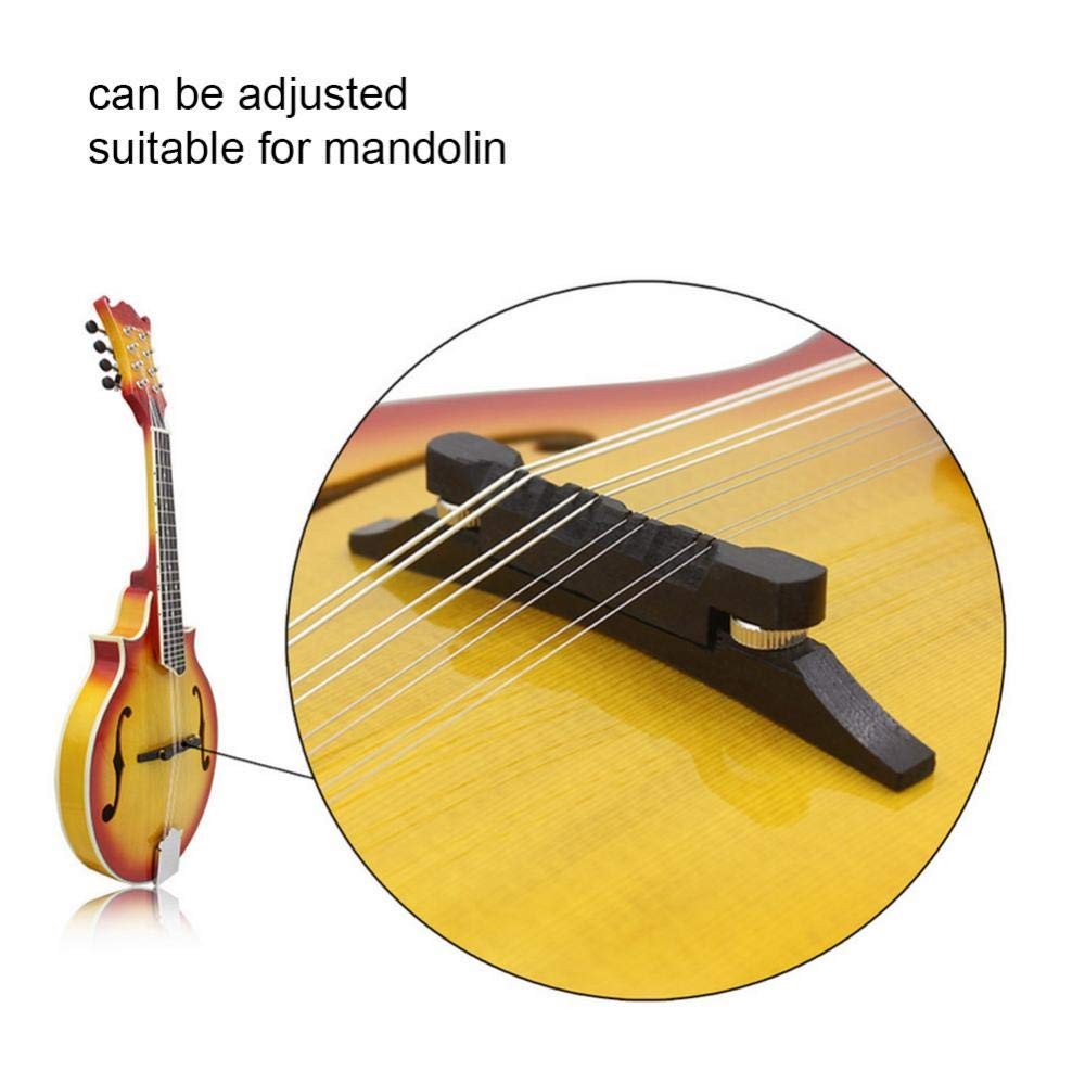 Mandolin Bridge Rosewood Adjustable Replacement Playing...