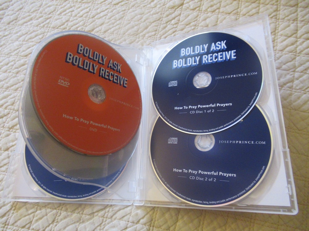 Joseph Prince Sermon DVD & CD 4-Set (14 Discs)