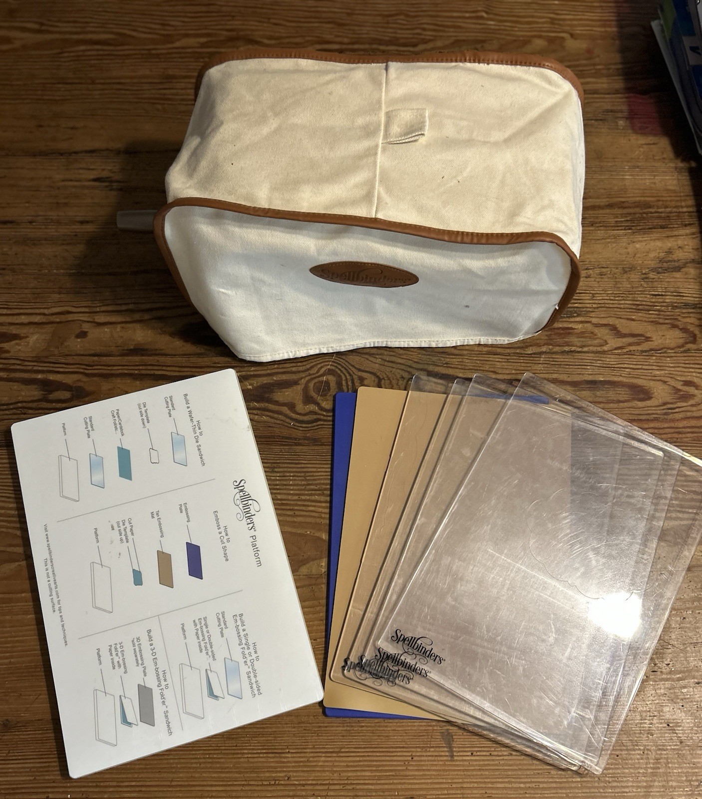 Spellbinders Platinum Fold Up Die Cutting & Embossing Machine ￼