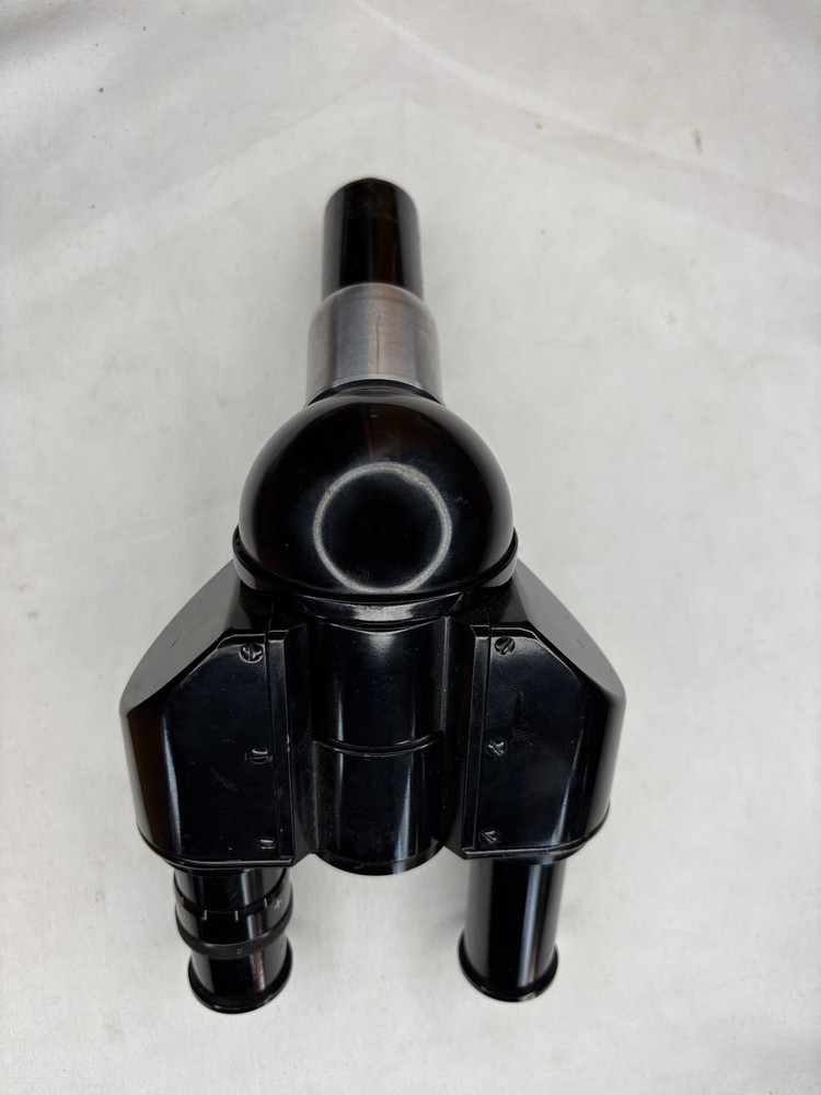 Carl Zeiss Jena Microscope with Box and Binocular Attachment