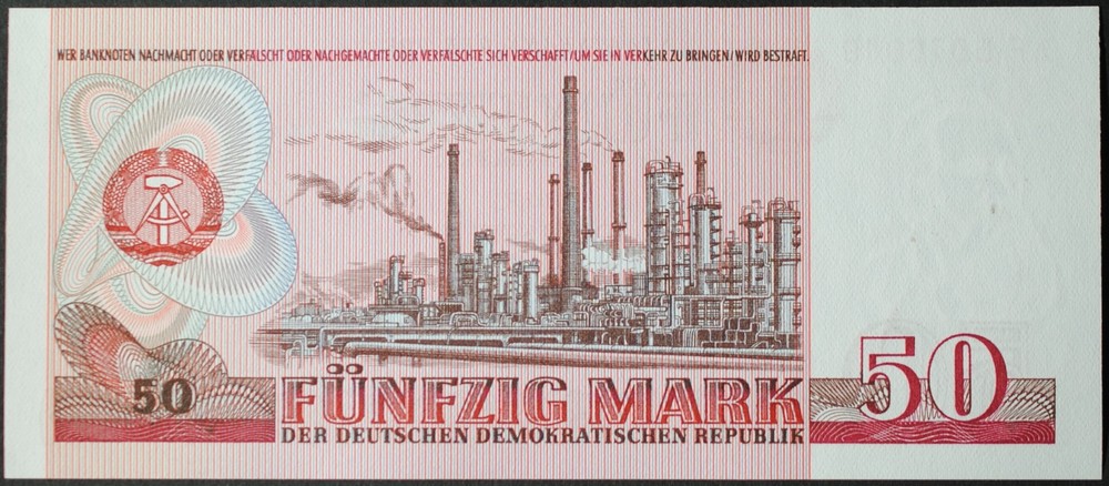 Germany DDR P30a 50 Mark Gem Uncirculated