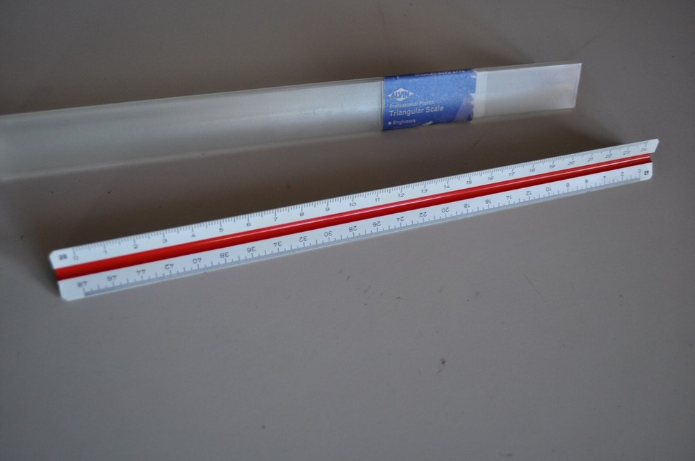 Alvin 3 sided Engineer Scale No 241P FREE SAME DAY SHIPPING