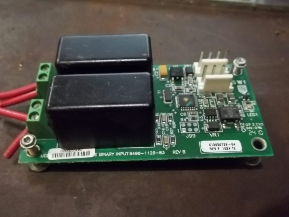 TRANE X13650729-04 BINARY INPUT CIRCUIT BOARD (WL21-3)