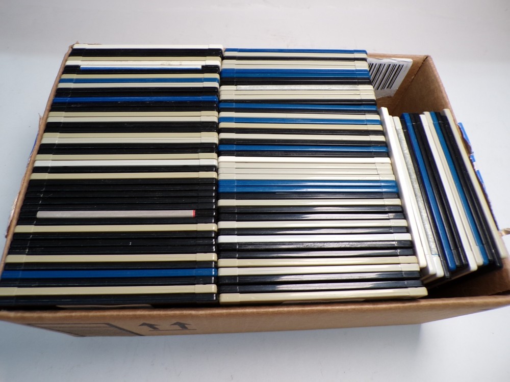 Blanks Utilities Programs 3.5" Floppy Disk Lot of 100 Untested Some Apple Format