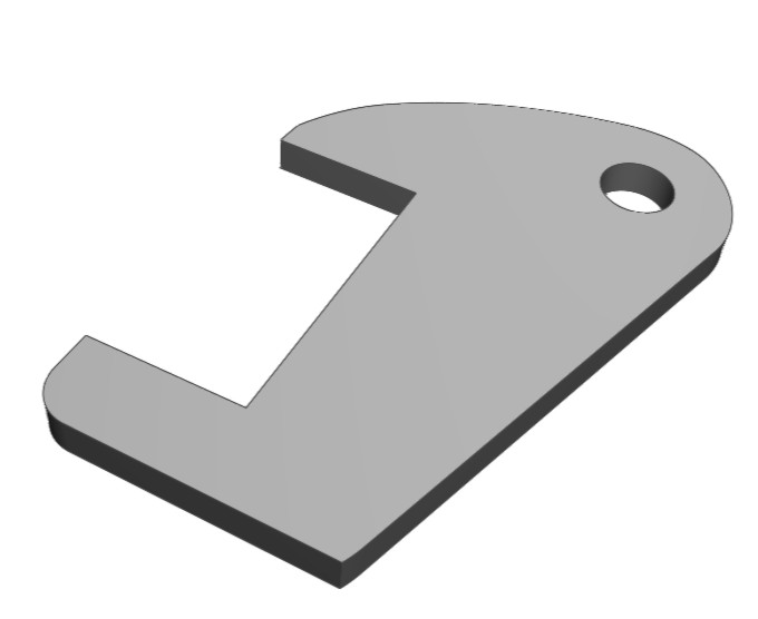 Category 1 weld on quick hitch brackets custom cut to order