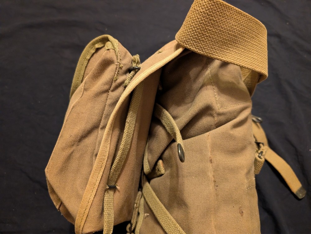 M-1928 Haversack Complete with Blanket and Mess Kit