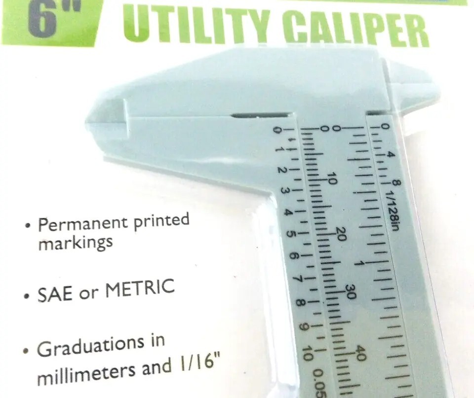 PITTSBURGH 6 In. Utility Caliper
