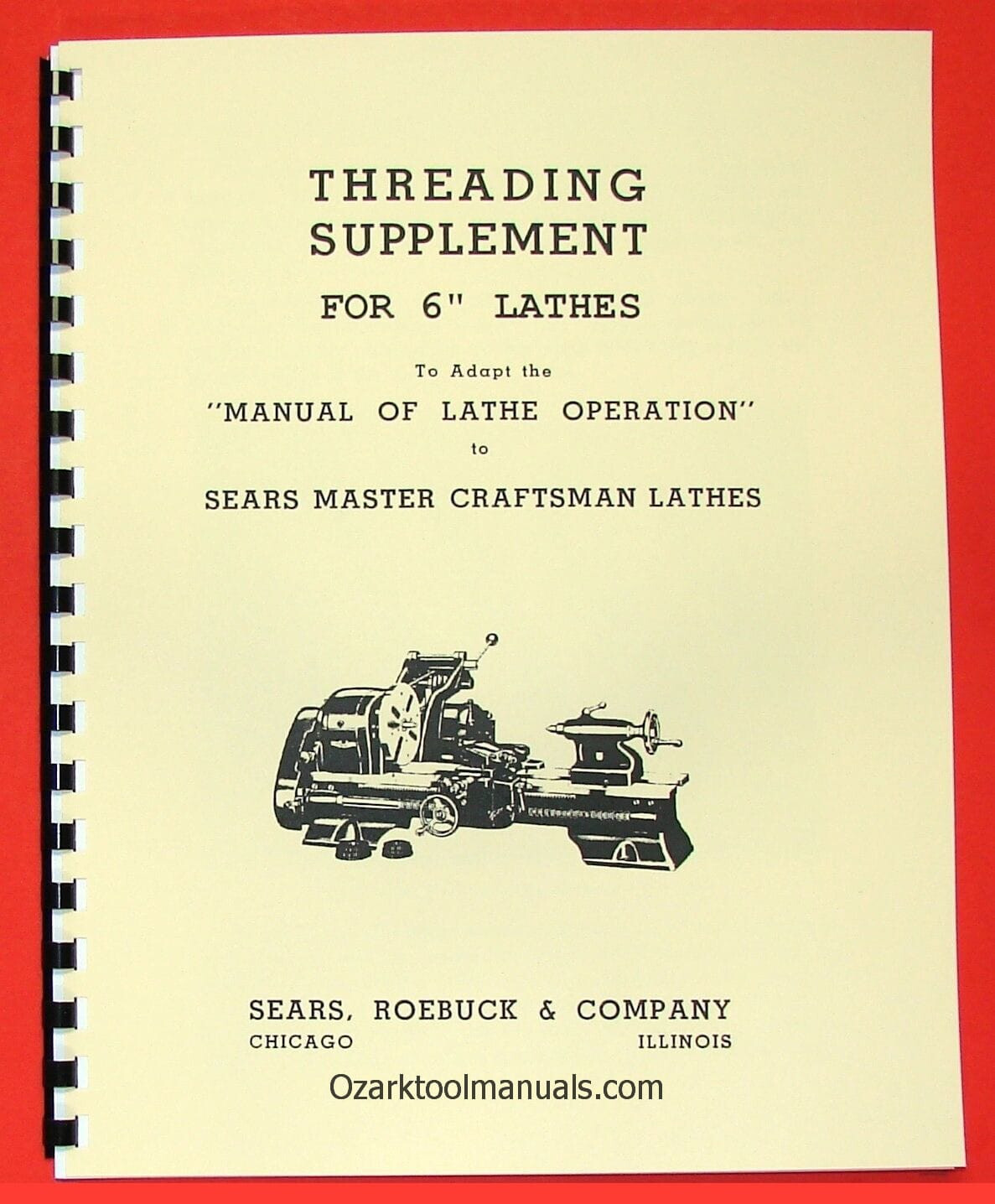 ATLAS/CRAFTSMAN 6" Metal Lathe Threading Operations Manual 0052