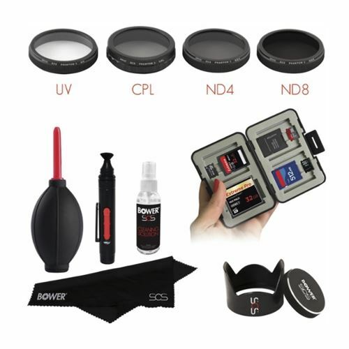 NEW Bower SCS-4EKPH34 Drone Essentials Kit for Phantom 4 Phantom 3 Advanced Pro