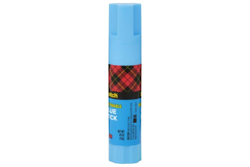 Removable Restickable Glue Stick, .49oz, Repositionable Stick 3-Pack