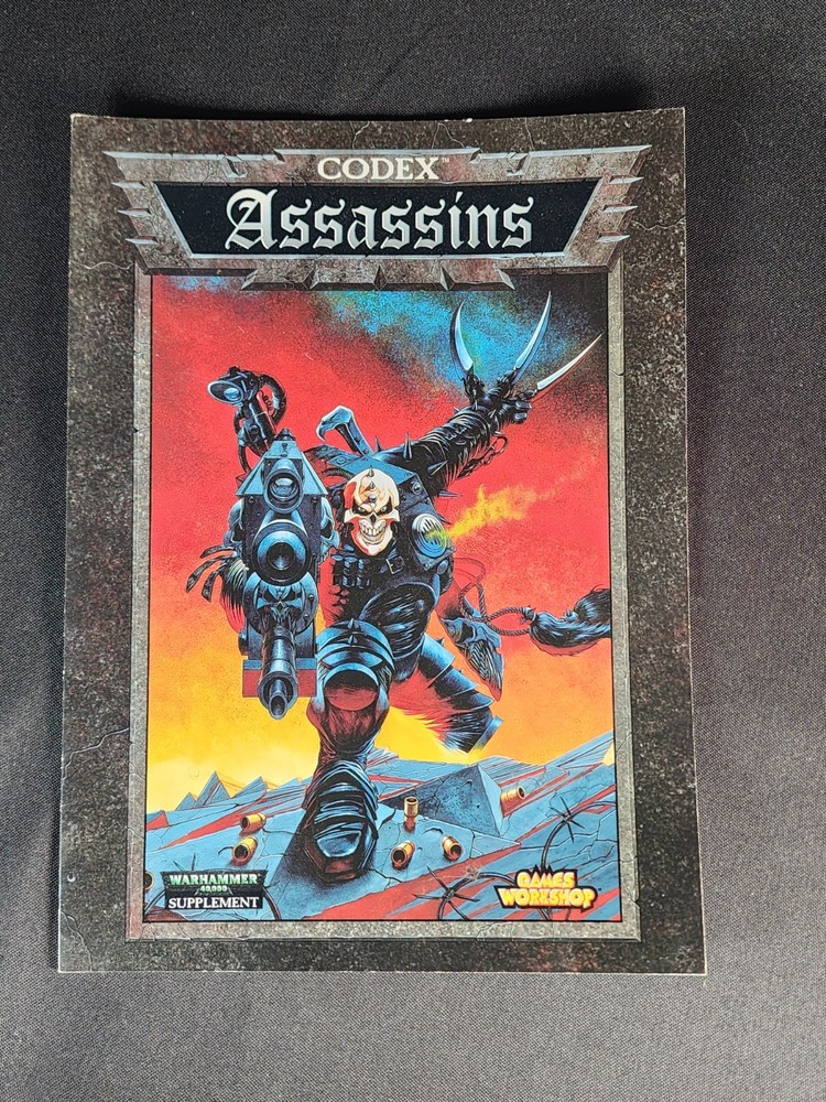 GW 40K 3rd Edition 1999 Codex Assassins