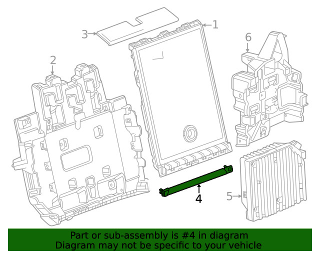 Genuine GM Lower Plate 85517007