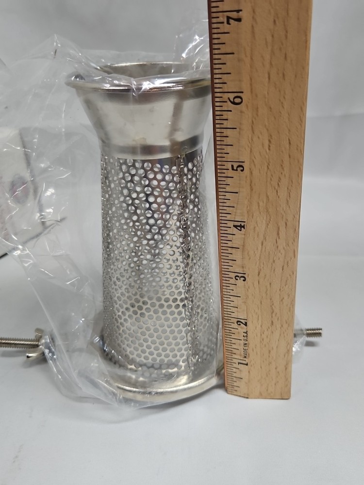 Norpro Silver Pumpkin and Squash Screen. Sauce Master Accessory Open Box #1954