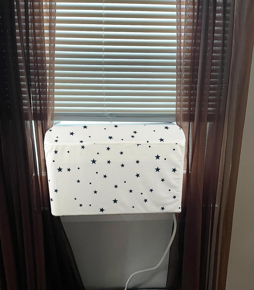 AC Cover inside unit for Midea U shaped Air Conditioner,Dustproof & Windproof AC