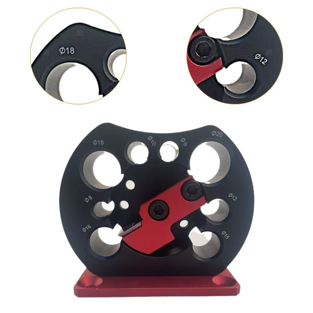 8 Holes Adjustable Dowel Maker Jig Kit Adjustable Dowel Maker Efficient Smoother