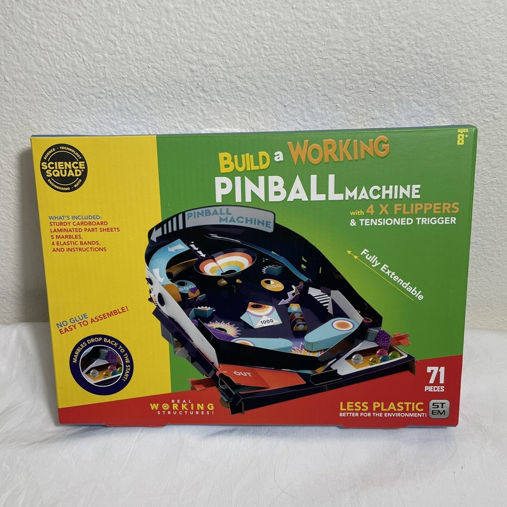 Build A Working Pinball Machine Science Squad