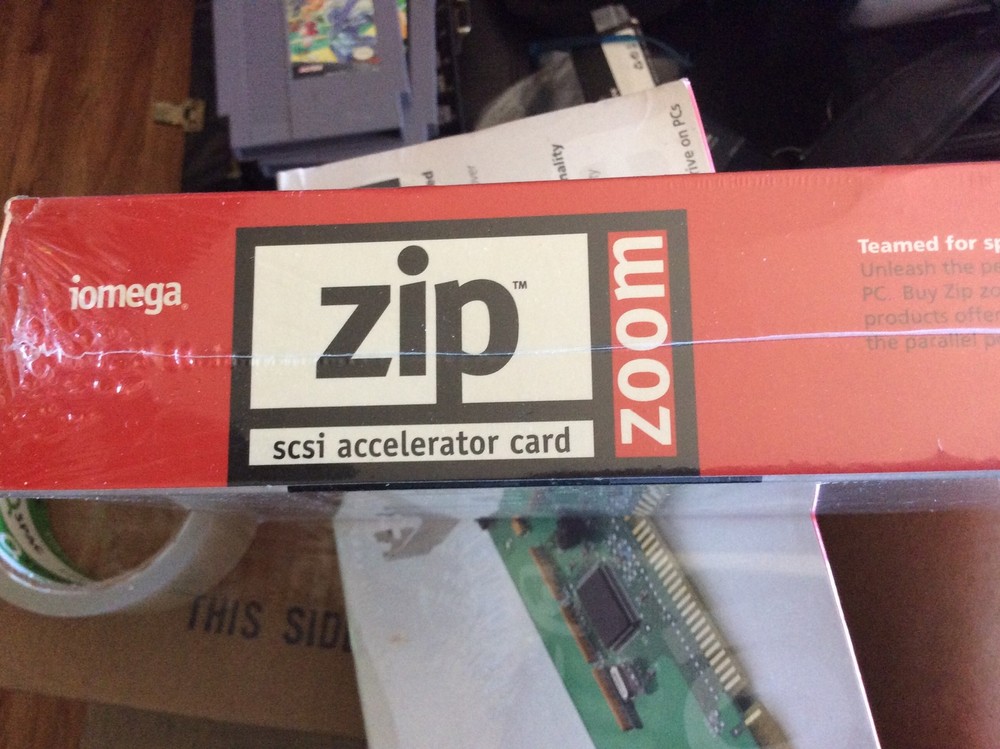Zip Zoom SCSI Accelerator Card / PC Windows New NIB