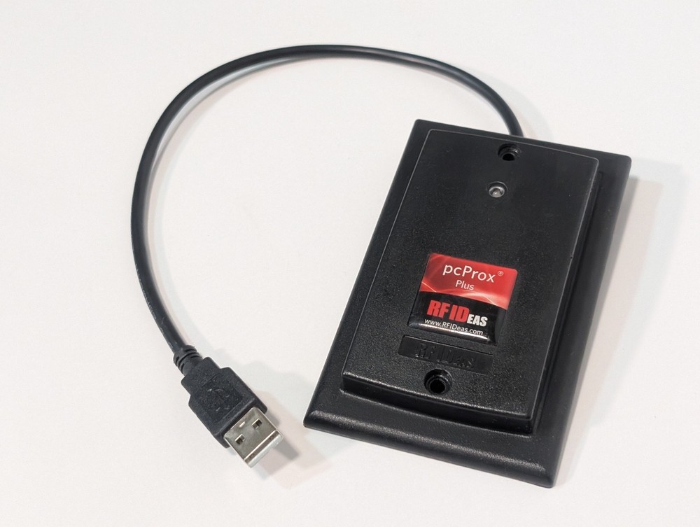 RF IDeas RDR-805W1AKU-RA pcProx Plus RFID Card Reader USB Panel Mount