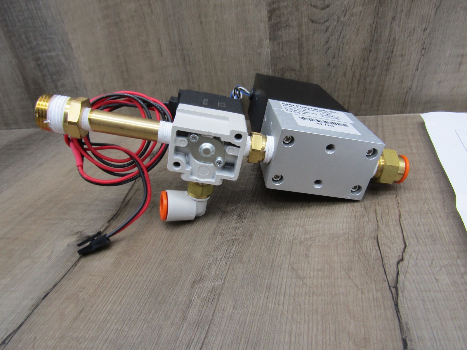 Kelly Pneumatics High Flow Electronic Pressure Regulator w/QC/Calibration Report