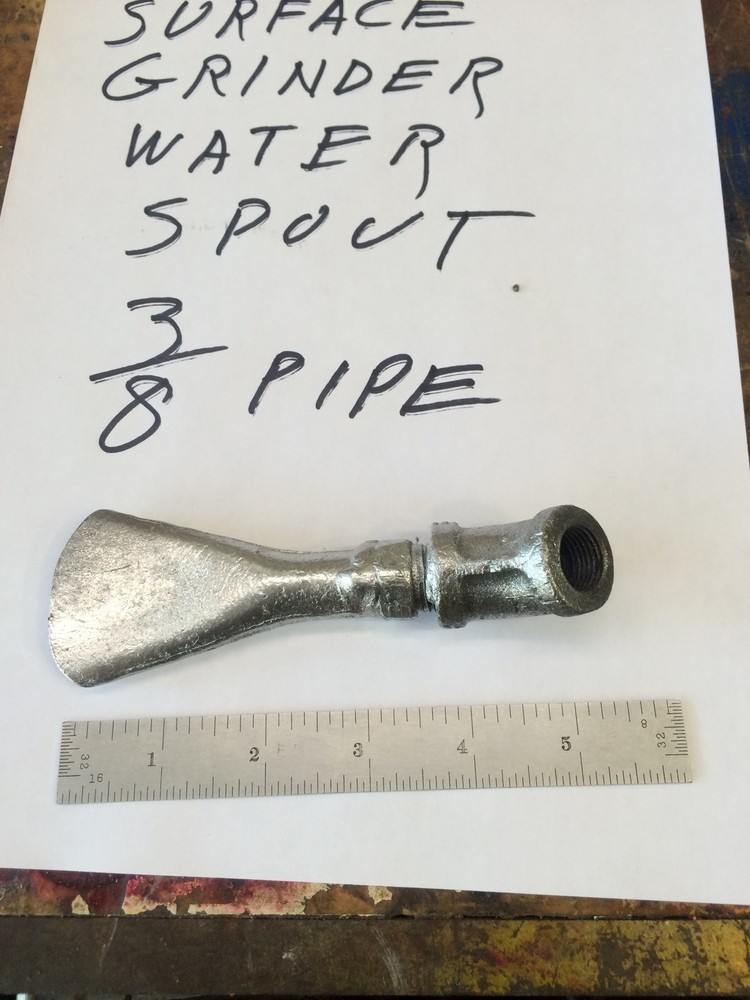 Surface Grinder Water Spout