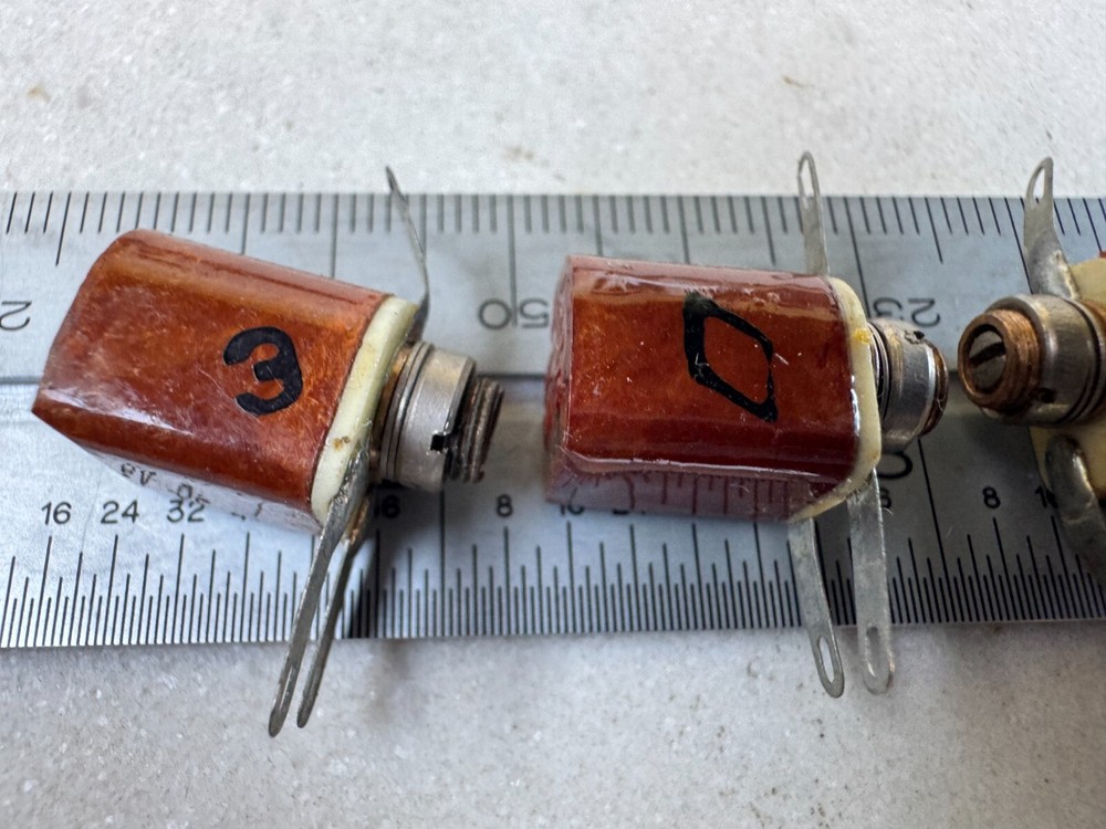 Air Variable Ceramic Capacitor 1.9-15pF 160V USSR Lot 4pcs+