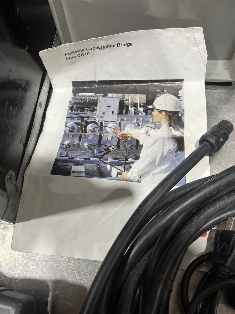 ABB CB10 Portable Capacitance Bridge Used Surplus