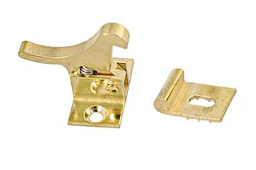 Polished Brass Elbow Catch