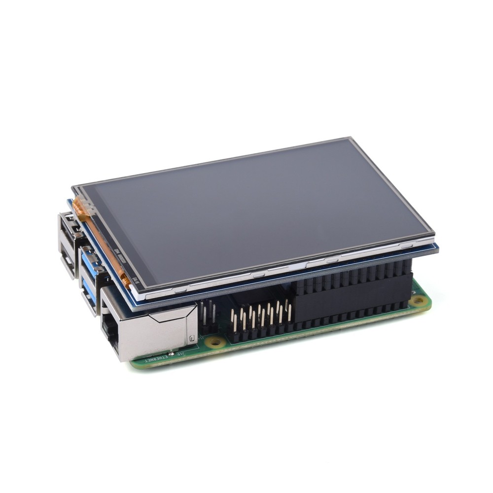 3.5 Inch Touch Screen 480*320 ABS Case Enclosure For Raspberry Pi 4 Model B